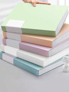 A4透明文件袋，透明文件夹，学生试卷，学习资料整理夹，合同，乐谱夹 - 彩色 - 查看 12