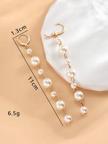 1 đôi bông tai tua rua đính đá, thích hợp để đeo hàng ngày. - sự kết hợp - Xem 5