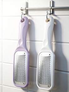 ANDVICTORY 1pc Foot File Callus Remover Foot Rasp Pedicure Scrubber Tool For Feet Care Stainless Scraper Cracked Dead Skin Remover - Multicolor - View 4