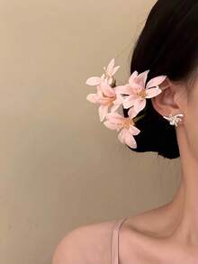 2 chiếc kẹp tóc hình chữ U bằng hoa giả tươi tắn dành cho nữ, phụ kiện tóc phù hợp sử dụng hàng ngày, ở nhà, trường học, bãi biển, nơi làm việc, tiệc tùng, ngày lễ, sinh nhật, tựu trường, năm mới, Ngày Valentine, Ngày của Mẹ, đám cưới, lễ hội âm nhạc, mùa xuân/hè/thu/đông, kẹp càng cua, kẹp tóc, ghim cài tóc, phụ kiện đội đầu, trâm cài tóc - Nhiều màu - Xem 4