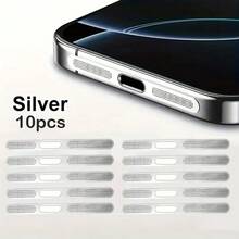 5/10 Pcs Speaker Mesh Dust Cover Sticker Fit For IPhone 15/16 Series
