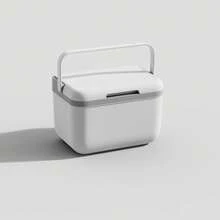 1pc 5L Portable Cooler Box, Suitable For Camping/Outdoor Gatherings, Cycling, Applicable For Valentine's Day, Christmas, Spring Festival, Ramadan. Travel Insulation Refrigeration