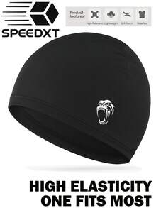 1pc Skull Wave Beanie - Loose Brimless Hat, Men's Knit Cap, Suitable For Summer Sports Like Running, Cycling, Fishing, Hiking, Baseball. Men's Running Knit Cap, Knit Cap, Winter Running Cap, Men's Headband, Knit Cap, Men, Hat, Women, Hat, Hat, Knit Cap, Running, Gift, Warm, Skull Cap, Sleep, Sleep Cap, Autumn Clothing - A - View 8