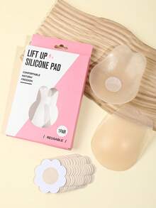 10/22pcs Invisible Lift Push Up Bra For Backless Dresses Evening Gowns Party Attire Women Daily Apparel Fashion,Wedding,Travel,Sticky Bra - Multicolor - View 2
