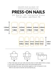 24片情人节闪亮法式美甲贴纸，长方形，全覆盖，优雅芭蕾弧度，心形设计，亮面亚克力假指甲，装饰礼品，适合女性美甲用品 - 彩色 - 查看 4