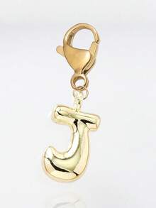 1Pc Lucky Keychain, Letters A-Z Pendant, Shiny Alloy Bag And Backpack Pendant, Perfect Gift For Birthdays And Special Occasions Keychain Ring Bag Backpack Pendant Car Pendant Gift For Women And Men, Wallet And Handbag Additions, Bag Pendant, Wallet Pendant, Lady Keychain Valentine's Day Gifts For Women: Car Keychains - Multicolor - View 19