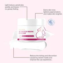 Cuidado de la piel: Limpieza suave, cuidado hidratante y nutritivo para la piel de las mujeres en el posparto; cuidado diario de la piel. - Crema para las estrías - Ver 4