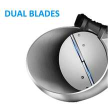 Triturador De Hielo Eléctrico, Maquina Trituradora de 300W, Ice Crusher de Acero Inoxidable, Picahielo para Raspados, Fácil de usar y Lavar - Tipo de Enchufe A USA (110-127V) - Ver 7