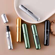 Customized Personalized Perfume Bottle, Exclusive Perfume Bottle, Refillable Travel Perfume Bottle, Refillable Portable Perfume Bottle, Reusable Refillable Perfume Bottle, Small Capacity Customized Perfume Bottle, High-Quality Perfume Bottle, Luxury Metal Perfume Bottle, Minimalist Style Perfume Bottle, Girlfriend Gift, Birthday, Friend, Female Colleague, Christmas, Thanksgiving, Mother's Day, April Fool's Day, Easter, Valentine's Day, New Year - Multicolor - View 7