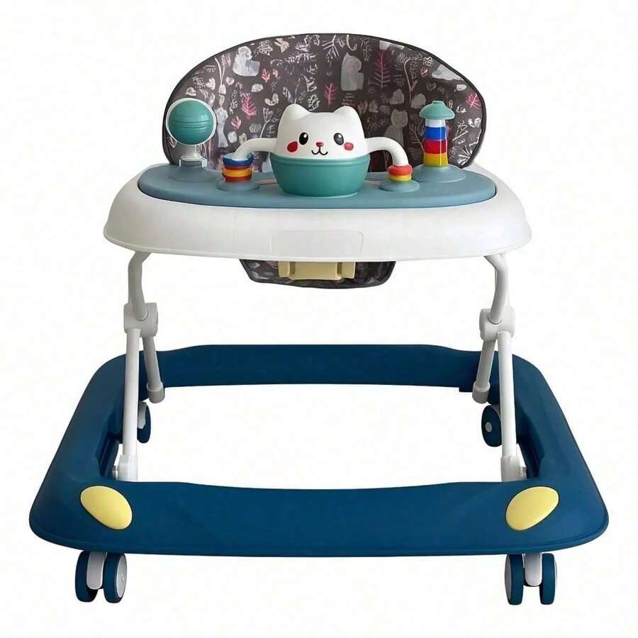 Andador interactivo con música para bebés duradero - Azul - Ver 1