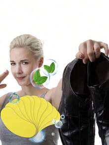 10/20/30/40/50pcs Shoe Deodorizing Fragrance Stickers, Eliminates Odors & Provides Long-Lasting Fresh Scent, Suitable For All Shoe Types, Essential For Travel And Daily UseInsulation,Galentines,Puppy,Carnival,Decoración Para Fiestas - 彩色 - 查看 2