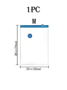 9/5/1pc Set Portable Travel Storage Bags, Large Capacity Compression Bags, Reusable Vacuum Bags, Foldable Packing Cubes, Printed Luggage Bags, Dust-Proof, Moisture-Proof, Moth-Proof, Space Saving For Clothes, Blankets, Bedding, Suitable For Closets, Bathrooms, Outdoor Gear, Back To School, Travel Essentials - Multicolor - View 16