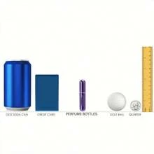 1 Pcs Travel Refillable Atomizer Sprayer For Perfume And Cologne Travel Bottle, Mini Perfume Refillable Bottle Perfect For Pockets - Màu xanh lam - Xem 4