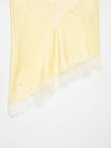 Seelio New Women's Fashion European And American Style Lace Decorative Sexy Lingerie-Style Top