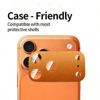 适用于苹果 17 Pro 的全新 17 Pro Max 相机镜头贴膜，一体式钢化玻璃镜头保护膜