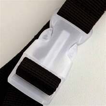 The Diamond-Shaped Widened Adjustable Shoulder Strap Is Detachable