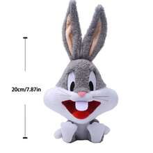 LOONEY TUNES | 1pc New Big Head Series Tasmanian Devil Tweety Sylvester Daffy Duck Plush Toy Movie Cartoon Stuffed Dolls Kids Friends Cute Gift - Multicolor - View 10