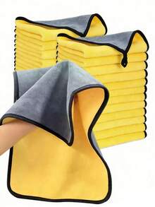 2/10件装不留痕迹多功能清洁工具，双面可用，易于清洁，适用于厨房台面、汽车、家具、桌面和浴室清洁。 - 彩色 - 查看 11