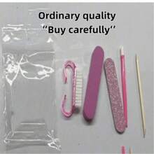 50/25/5件套一次性美甲工具套装 - 独立包装,包含木质角质推、迷你指甲锉、指甲抛光块、双面抛光块和指甲刷,便携式美甲护理配件 | 小巧包装 | 旅行美甲套装 | 一次性美甲工具,圣诞礼物、朋友礼物、女士礼物、情人节礼物、结婚礼物 - 彩色 - 查看 11