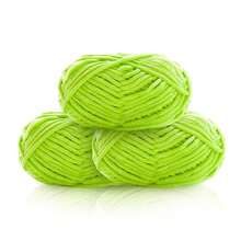 3pcs/150g Velvet Soft Yarn, Medium Thickness Knitting Yarn, Fluffy & Soft Polyester Knitting Yarn, Suitable For DIY Crafts, Knitting And Crocheting Scarves, Hats, Shoes, Bags, Cushions, Dolls, Blankets, Slippers, Handmade Crochet Projects - Multicolor - View 14
