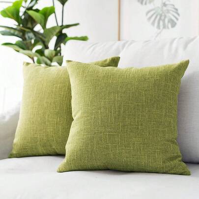 1 st ofyllt dekorativt örngott: Tvåfärgat örngott i linne med stjärnmotiv, vävt med bambugarn för vintage och modern stil, bekvämt för ländrygg och kropp, klassisk design med distinkt färgkombination, lämpligt för vardagsrum, sovrum, kontor, soffa, säng, bil, stol och fönsterbräda. Även perfekt som present.