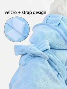 Absorbent Quick-Dry Lint-Free Pet Bath Towel & Robe - Thick Absorbent Bath Towel, Suitable For All Seasons, For Poodle, Bichon Frise, West Highland Terrier, Chihuahua, Miniature Dachshund, Schnauzer, French Bulldog And Cats | Pet Bathing Supplies - M - View 6