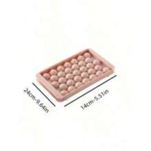 1pc Pink PP Ice Ball Mold | Creative Ice Cube Tray, Suitable For Kitchen And Beverages - Great For Making Cocktails, Whiskey And Party Drinks - Pink - View 13