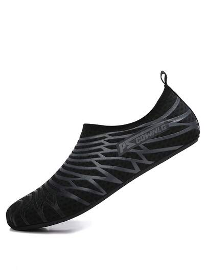 New Men's And Youth Diving Shoes, Quick-Drying Barefoot Water Shoes, Ideal For Beach Swimming, Surfing, And Diving. The Soles Are Made Of High-Quality Rubber, And The Upper Features Breathable Fabric For Casual Comfort.