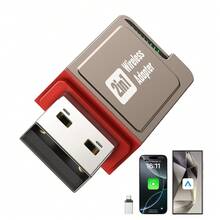2-In-1 Wireless CarPlay & Android Auto Adapter, Plug & Play CarPlay Dongle Converts Wired To Wireless, Fast Auto-Connect, No Delay, Compact Design For IPhone & Android With USB/USB-C Port - xám - Xem 9