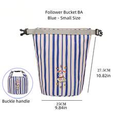 Bolsa de almacenamiento de viaje, cubo de embalaje de compresión portátil y manual, organizador de ropa y equipaje de gran capacidad, bolsa de aseo y maquillaje de viaje, decoración de habitación de maquillaje - Multicolor - Ver 16