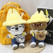 TendenciaStray Kids Figuras Plush Toys, Regalos For Niños Y Fans *arCalidad premium - Han Quokka - Ver 9