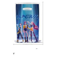 10个装 K-Pop & SajaBoys 魔法少女小队双面印花派对礼品袋，一次性 PE 糖果袋，适用于糖果、婚礼、生日、情人节，也是学校活动、婴儿派对、动漫主题派对的完美礼品袋。 - 彩色 - 查看 10