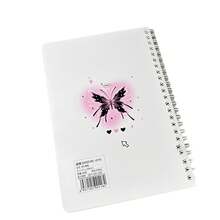 A5 Coil Notebook Ins-Style Butterfly Pattern, Thickened Lined Page Portable Journal, High-Appearance Notepad For Office Work Study Daily Planning Note-Taking Travel Journaling Supplies