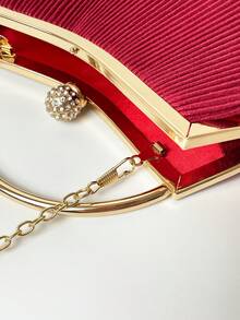 Women Evening Bags - Red - View 3