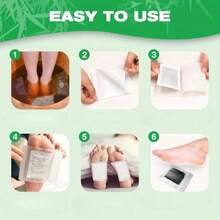 10pcs Foot Patch, Foot Care And Sole Comfort, Great Christmas Gift For Family And Friends - 10個/包 - 查看 3