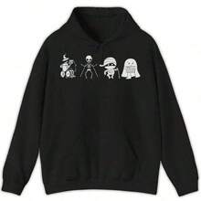 Men Outdoor Hoodies & Sweatshirts - Black - View 1