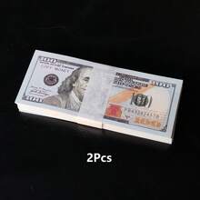 100/200/500 Replica $100 Prop Paper, Replica 11.56cm*4.6cm $100 Bill Prop Paper, Replica Mini $100 Prop Paper, Suitable For Holiday Parties, Gathering Atmosphere Prop Paper Fake Banknotes, 11.56cm*4.6cm Bouquet Money Prop Paper - Multicolor - View 10