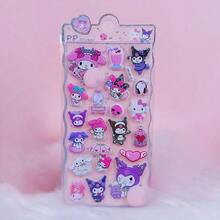 1pc 4 Options Cute Pet 3D Puffy Stickers Long-Lasting Adhesion Valentine's Day Gift For Phone Case Journal - 3D Stickers 19 - View 10