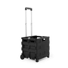 Collapsible Trolley Box - Black - màu đen - Xem 4