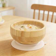 Personalized Bamboo Bowl With Suction Base, Customized Name Feeding Tableware For Infants And Toddlers, Personalized Children's Gift - Multicolor - View 7