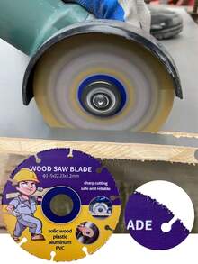 Stone Cutting Blades, Tile Cutting Blades, Glass Cutting Blades, Alloy Wood Panel Angle Grinder Cutting Blades, Brazed Flange Flat Grinding Cutting Discs, Rhinestone Saw Blades, Sharp , High-End Craftsmanship, Easy To Use - Multicolor - View 3