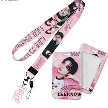 STRAYKID S Long Lanyard Acrylic Pendant With Plastic Pull-Tab Card Holder - Multicolor - View 6
