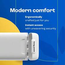 Smoking Accessories: Cigarette Case Joint Holder Smell Proof Container With Raw Cones And Rolling Papers Holds 3 King Size Prerolls For Discreet Smoking - 白色 - 查看 4