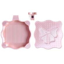 1Pc Cute Bow-Shape Magnetic Diamond Painting Tray With Separate Lid – Easy Sorting & Storage - Multicolor - View 10