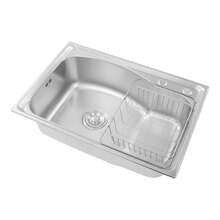 YUNRUX Kitchen Sinks - Silver - View 10