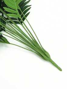 60-80cm Artificial Palm Tree Large Tropical Monstera Plants Fake Cocos Tree Plastic Green Leaves Faux Palm Tree Branch For Home Garden Indoor Outdoor Wedding Party Decor - Green - View 9