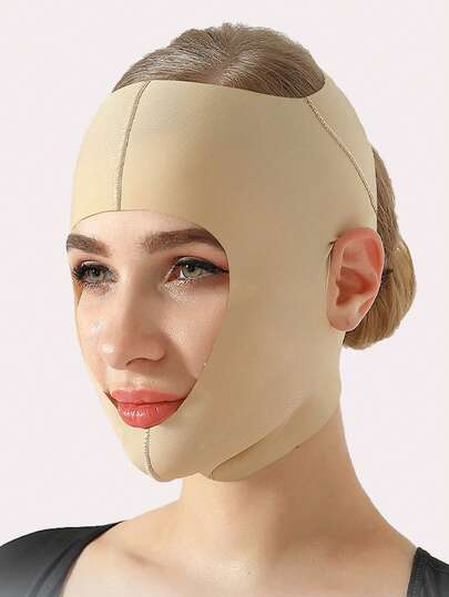 larrycard 1ชิ้น ที่รัดหน้า ลดคางสองชั้น ยกกระชับรูปหน้าตัว V สำหรับผู้หญิง อุปกรณ์เสริมความงามและสุขภาพ