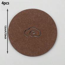 1 Set Purple Clay Teapot Set, Handmade Fired Purple Clay Tea Set, Home & Travel Tea Set, Includes 1 Teapot And 2 Guest Tea Cups, Unique Chinese Style Tea Set, Suitable For Home Use, Guests, And Gifting - Multicolor - View 11