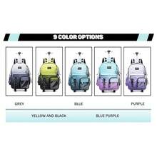 Kids Rolling Backpack With Wheels Unisex Suitcase Carry On Luggage For Elementary Middle High School Students - Berwarna merah muda - View 10