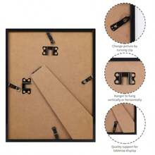 8x10 Picture Frame Black 8 By 10 Thin Photo Frame For Wall Tabletop Display Single - Black - View 6